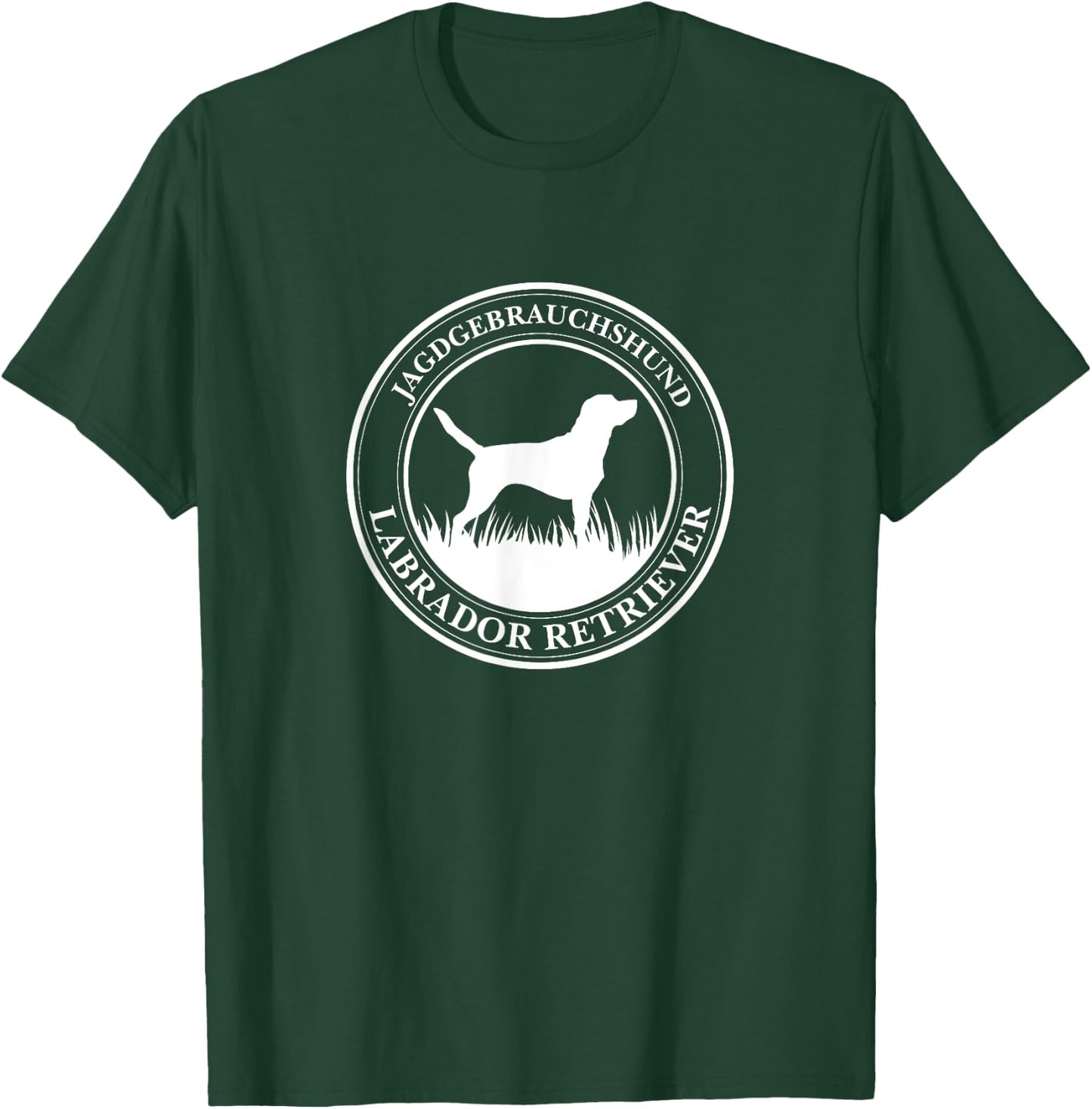 Labrador Retriever Hunting Utility Dog Hunting Dogs Men Women T-Shirt - T-Shirt | Forest