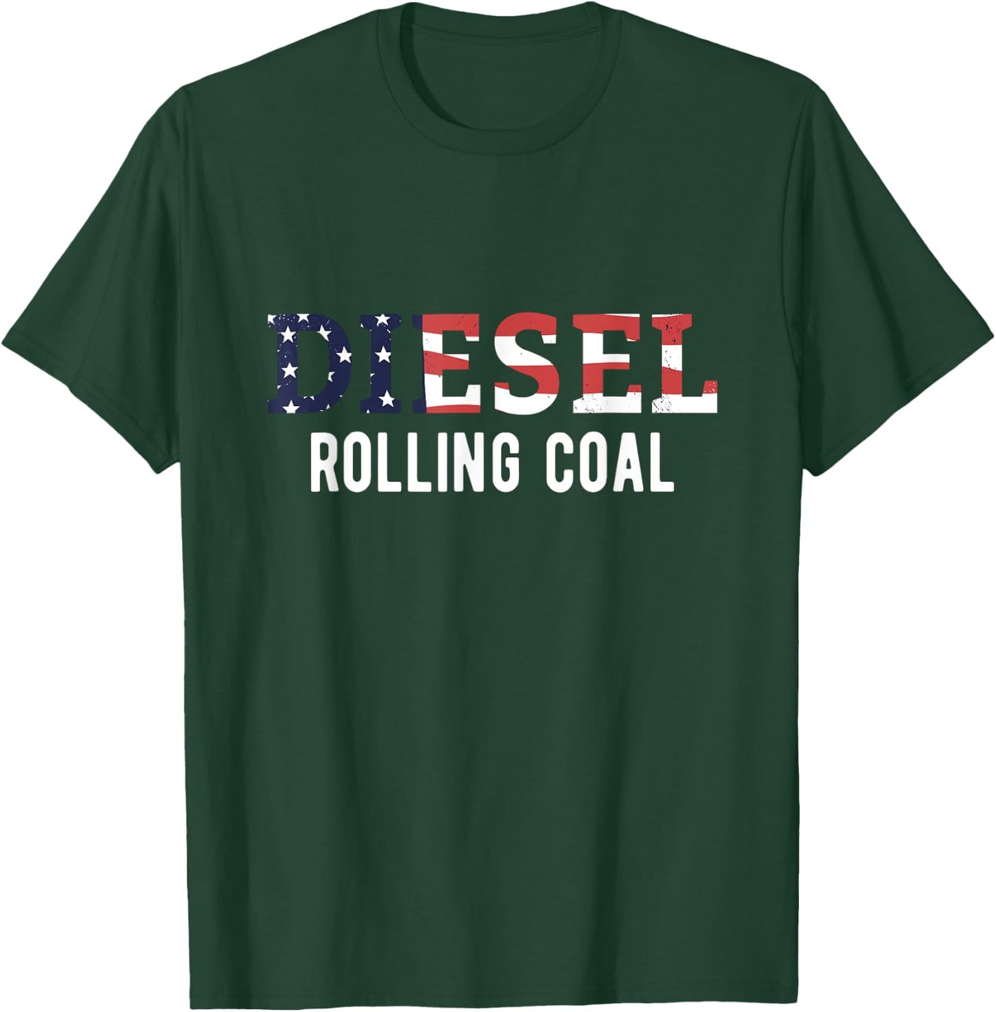 ROLL COAL TRUCK DIESEL MECHANIC: Diesel - rolling Coal T-Shirt - T-Shirt | Forest