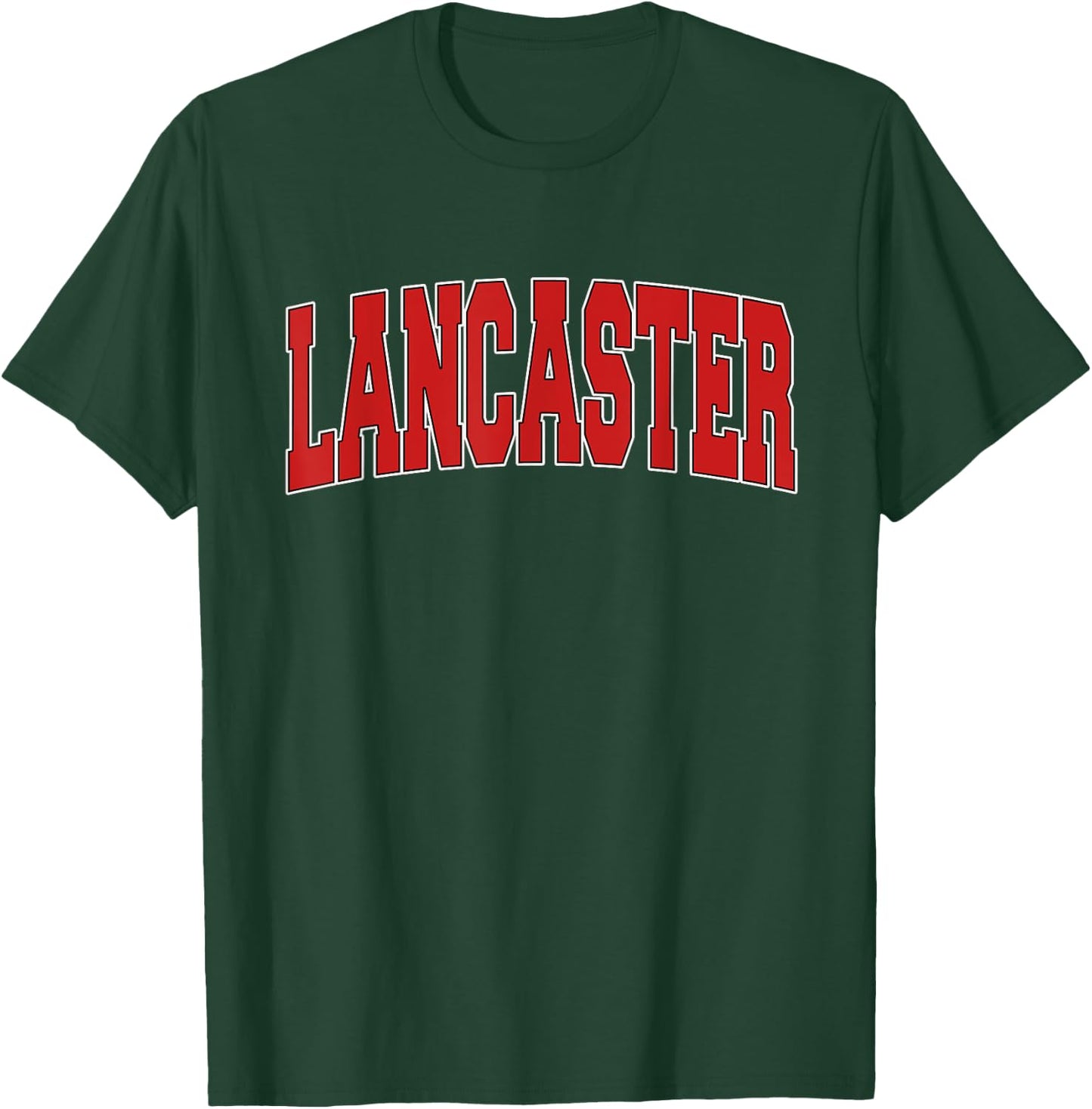 LANCASTER NY NEW YORK Varsity Style USA Vintage Sports T-Shirt - T-Shirt | Forest