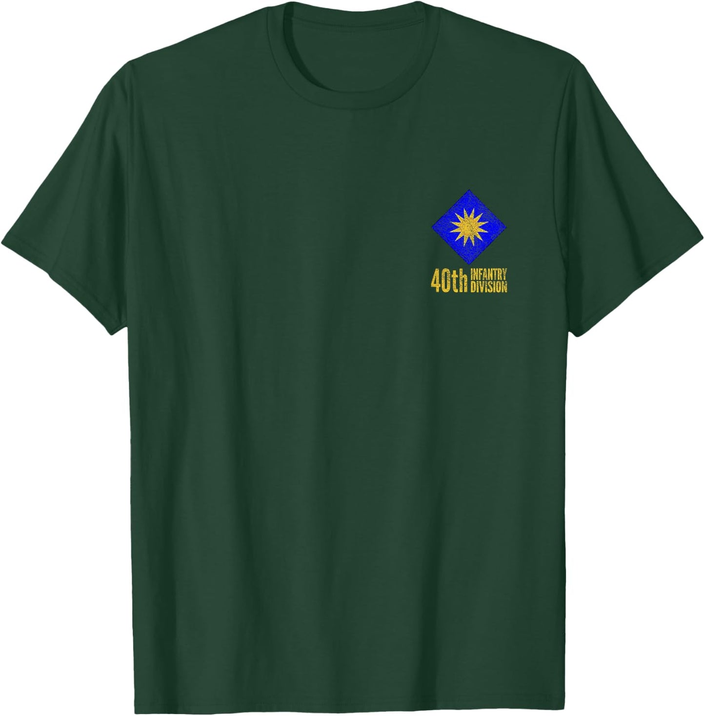 40th Infantry Division Army T-Shirt - T-Shirt | Forest
