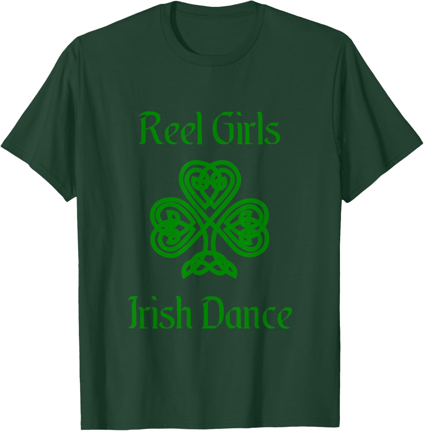 Irish Dance Shirt Reel Girls Irish Dance T-Shirt - T-Shirt | Forest