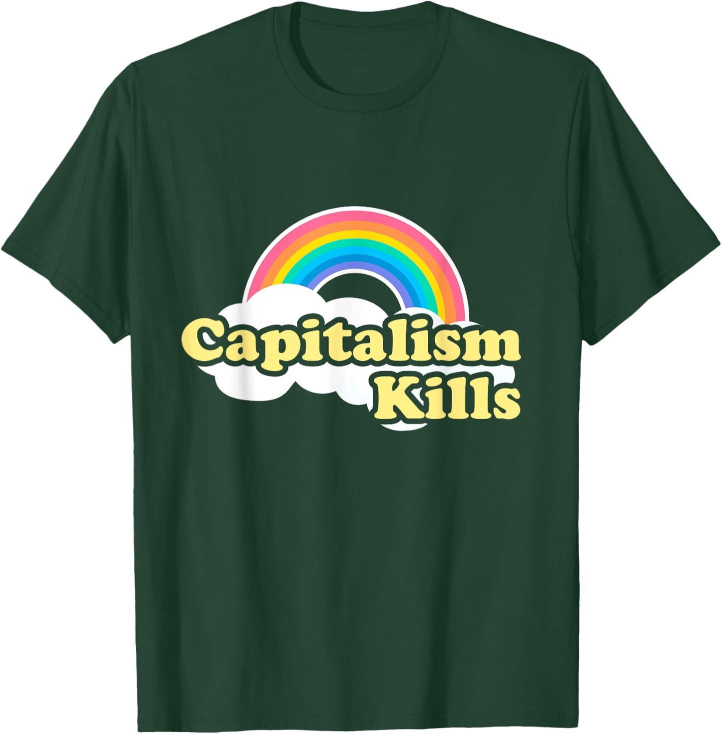 Kidcore Capitalism Kills T-Shirt - T-Shirt | Forest