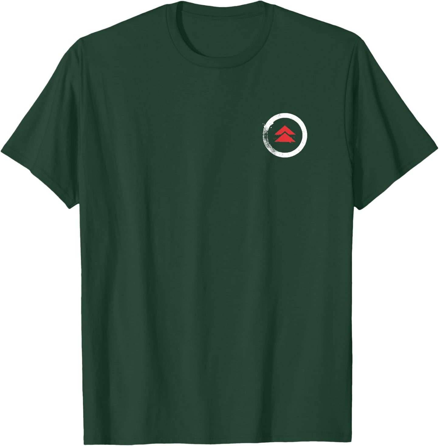Ghost of Tsushima Front and Back Kanji and Logo Video Game T-Shirt - T-Shirt | Forest