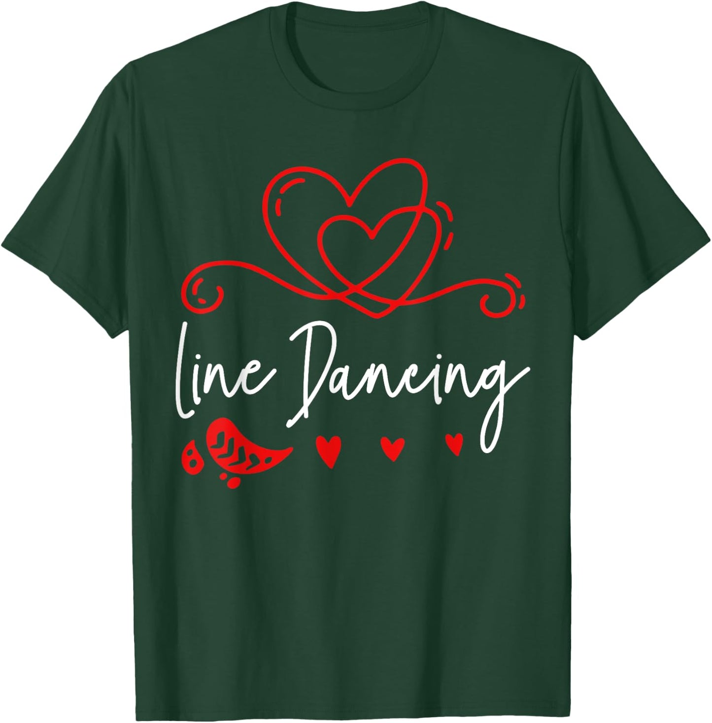 Line Dancing Line Dance T-Shirt - T-Shirt | Forest