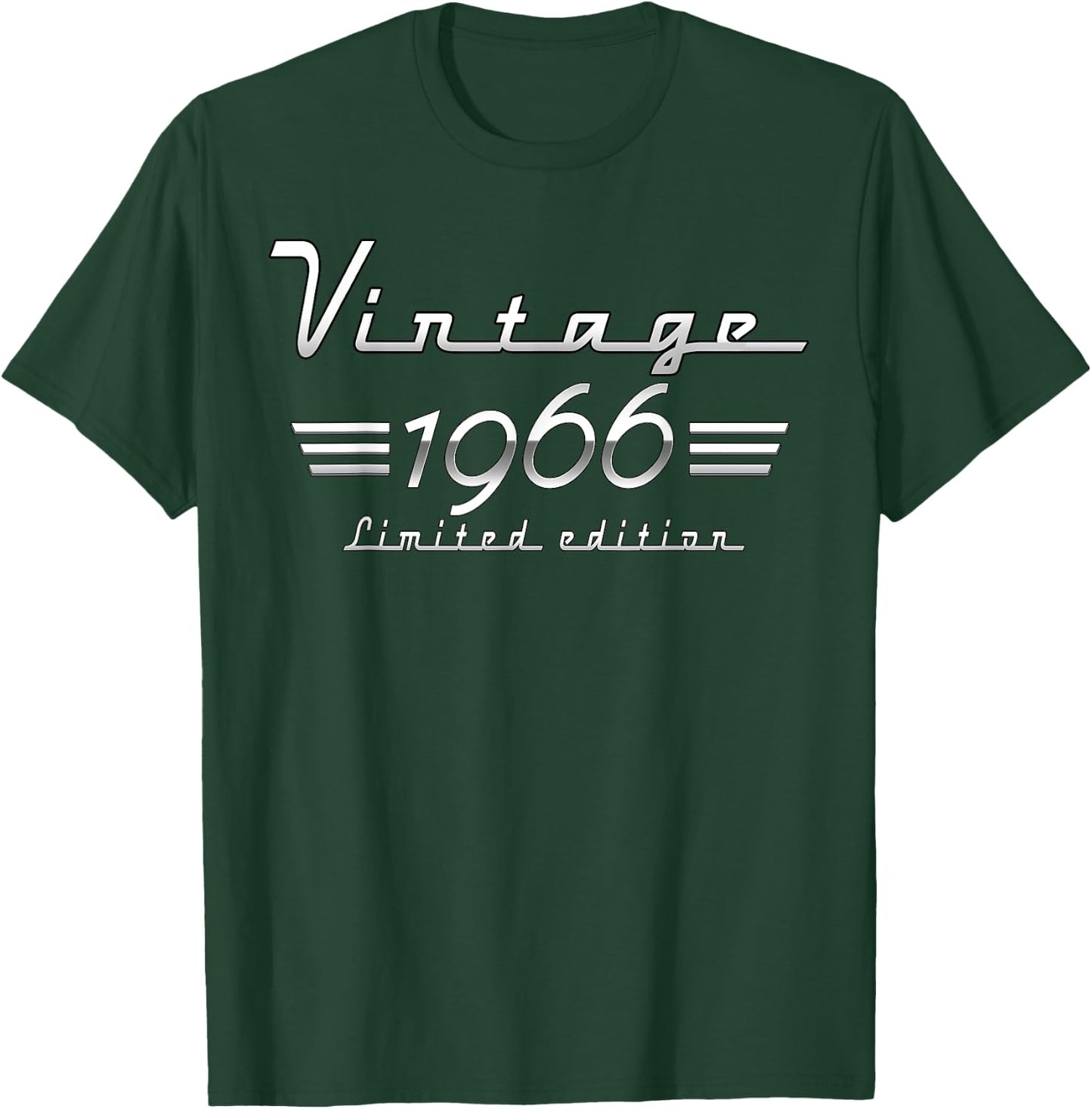 59 Year Old Gift Vintage Classic 1966 Limited 59th Birthday T-Shirt - T-Shirt | Forest