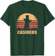 Cashiers North Carolina Vintage Bear NC Distressed 80s Gift T-Shirt - T-Shirt | Forest