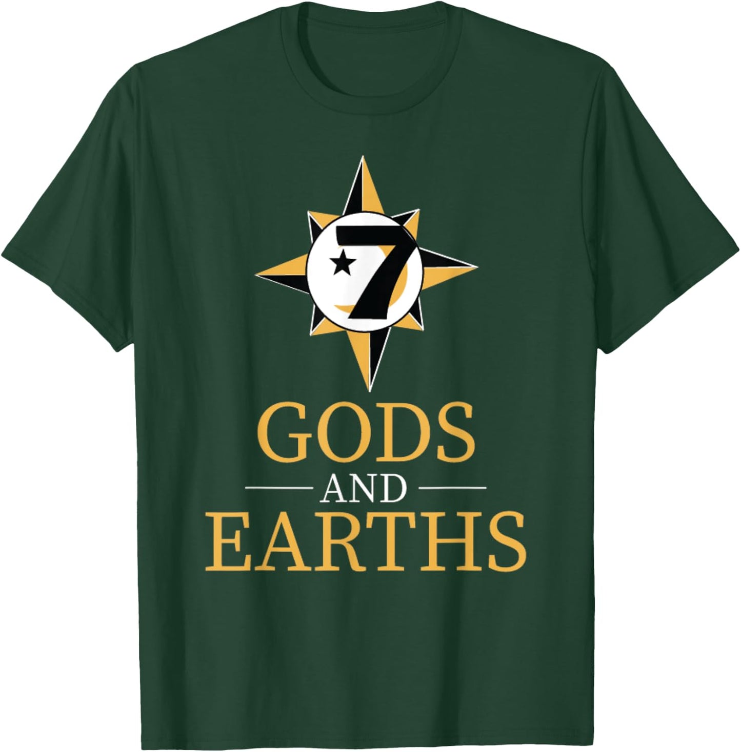 Gods and Earths Five Percent Nation Five Percenter T-Shirt - T-Shirt | Forest