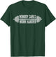 Nobody Cares Work Harder Barbell Weight Training T-Shirt - T-Shirt | Forest