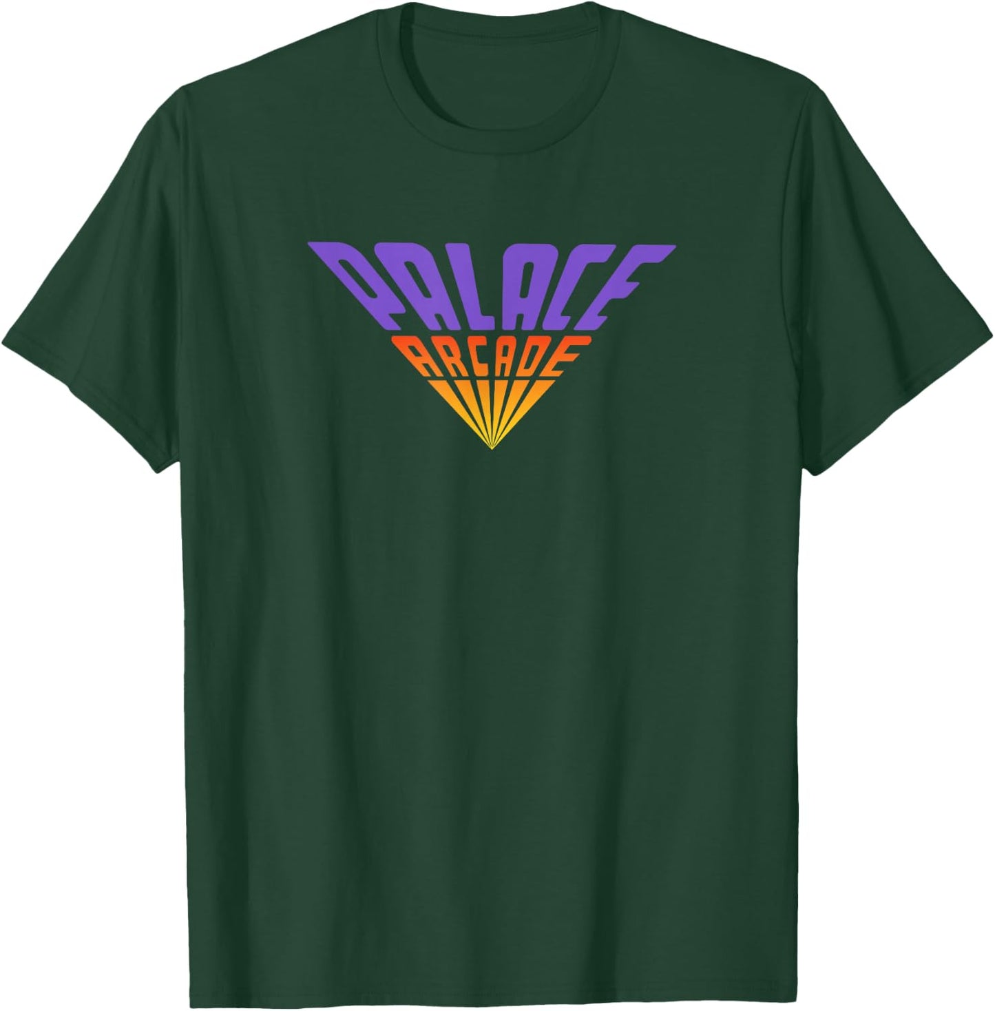Stranger Things Palace Arcade Fading Logo T-Shirt - T-Shirt | Forest