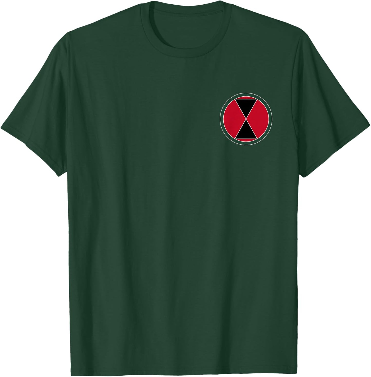 7th Infantry Division United States Army T-Shirt - T-Shirt | Forest