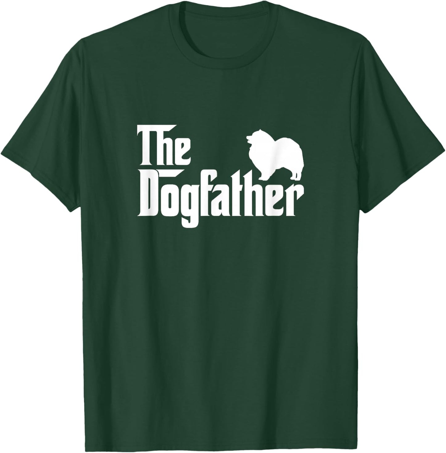 Keeshonden Lover Gift DogFather T-Shirt - T-Shirt | Forest