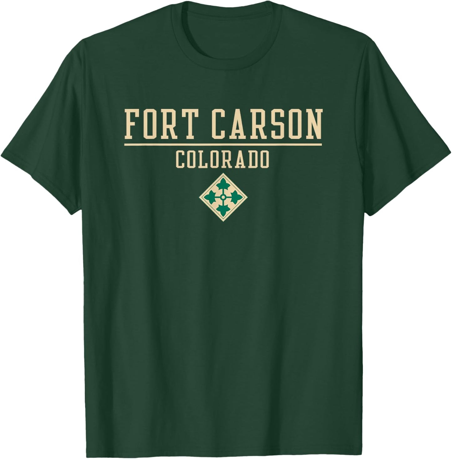Fort Carson Colorado Army United States Military T-Shirt - T-Shirt | Forest