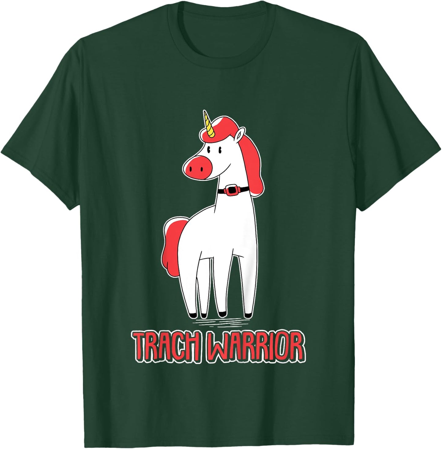 Trach Warrior Tracheostomy Awareness T-Shirt - T-Shirt | Forest