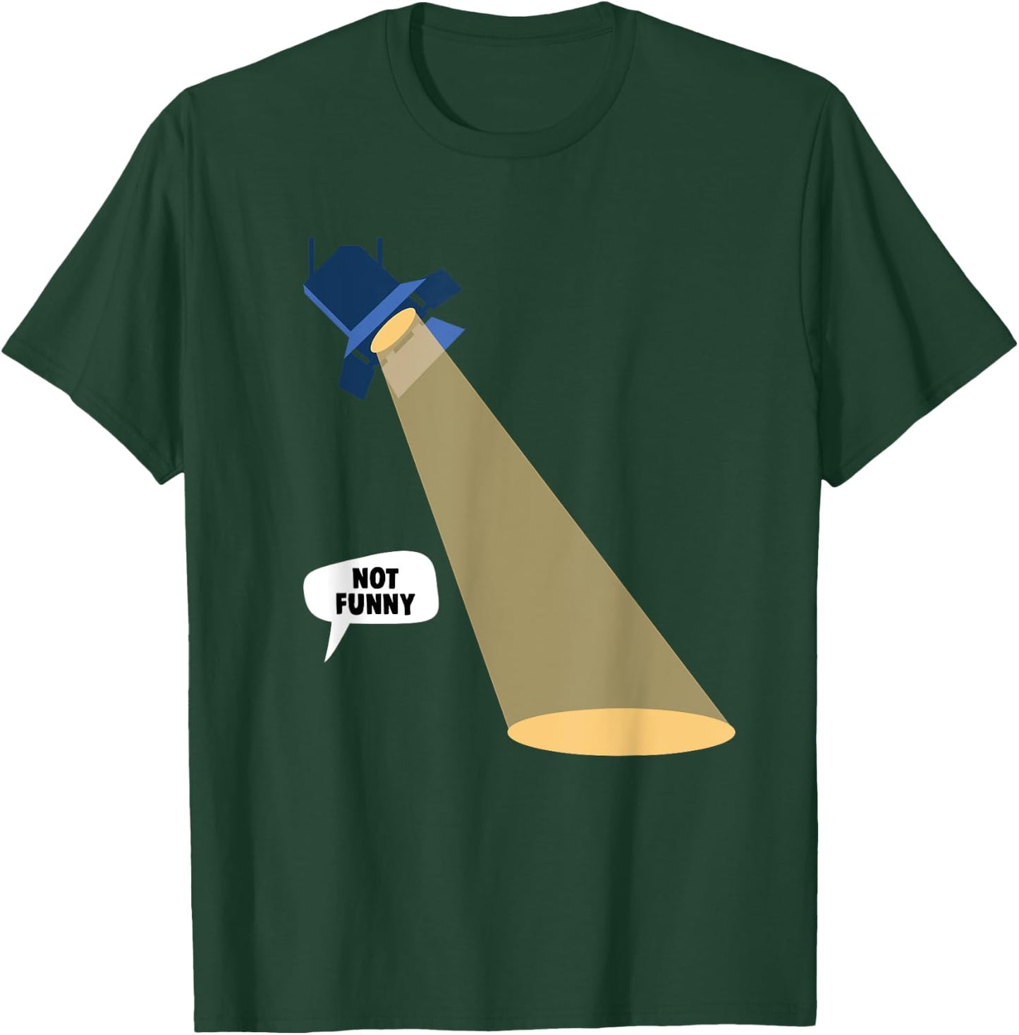 Funny Headlight Light Technician Light Gift T-Shirt - T-Shirt | Forest