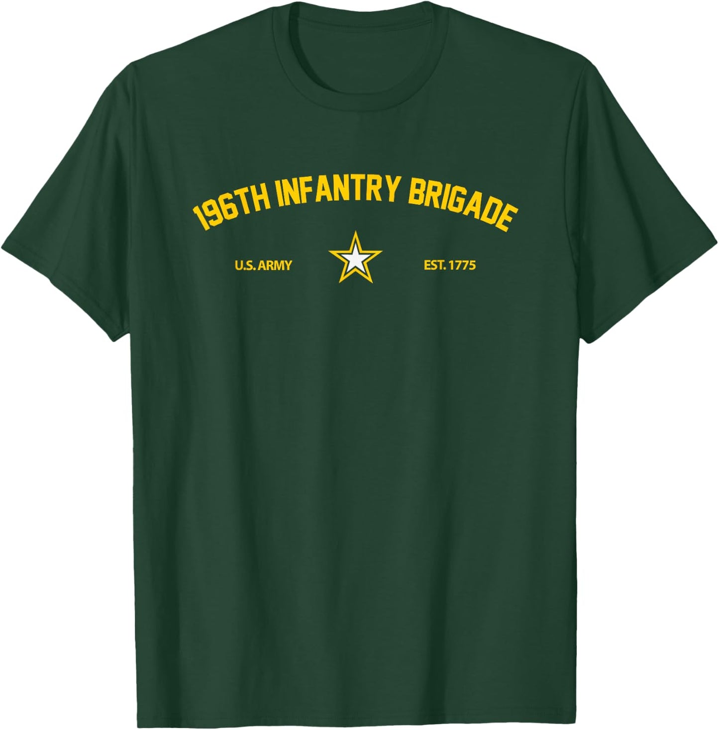 US Army 196th Infantry Brigade T-Shirt - T-Shirt | Forest