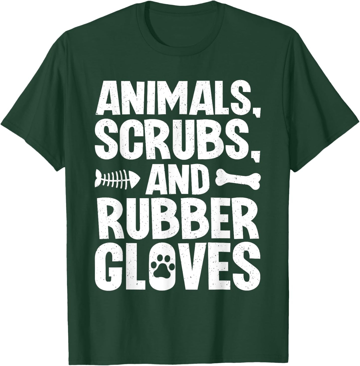 Cool Veterinary Medicine Art For Veterinarian Assistant Vet T-Shirt - T-Shirt | Forest