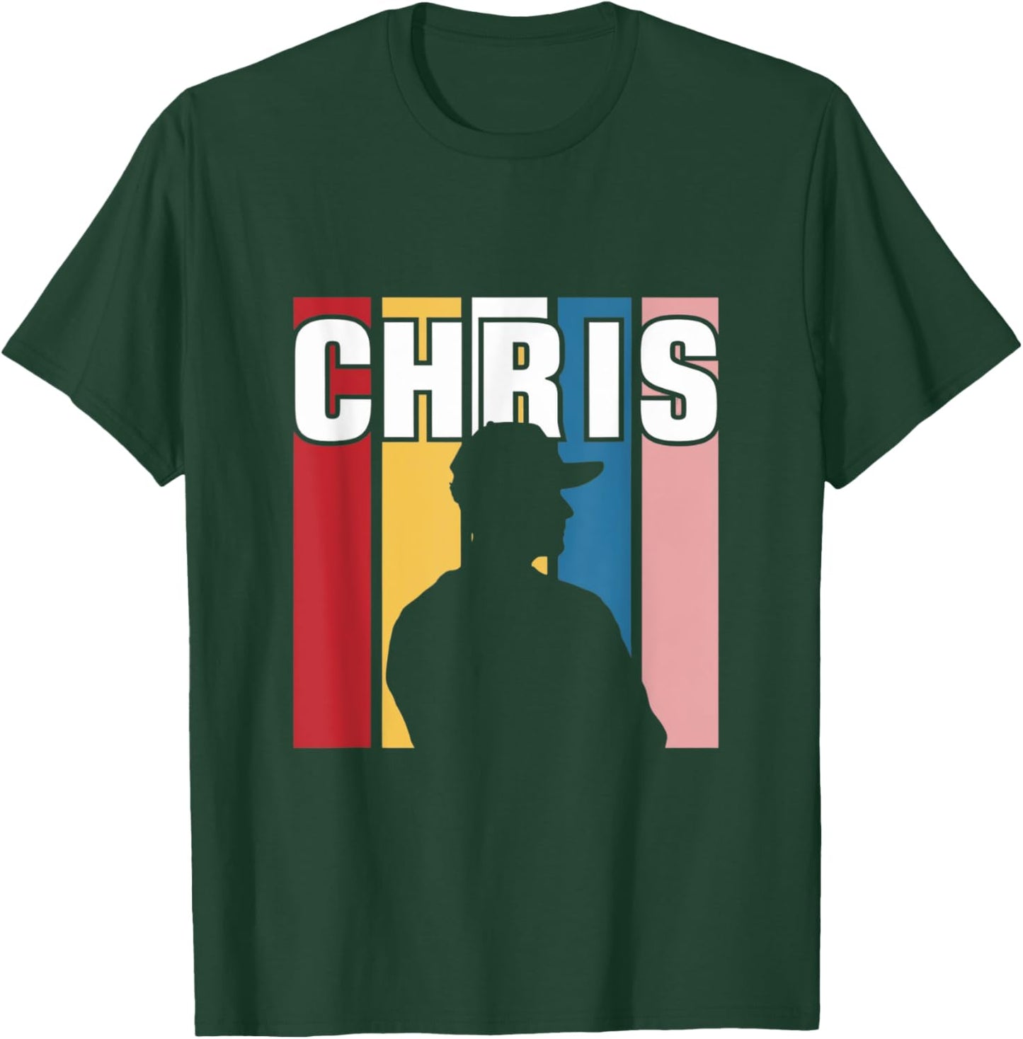 Chris 2024 Chris 11 11 Personalized First Name T-Shirt - T-Shirt | Forest