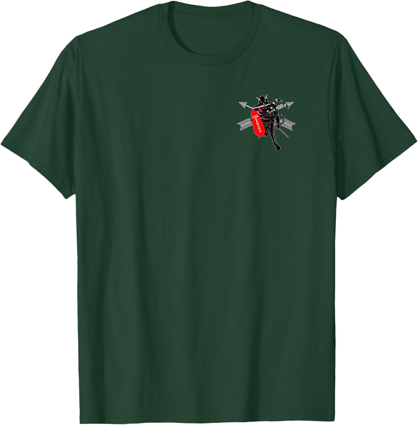 WW2 First Special Service Forces With SF Branch Arrows T-Shirt - T-Shirt | Forest