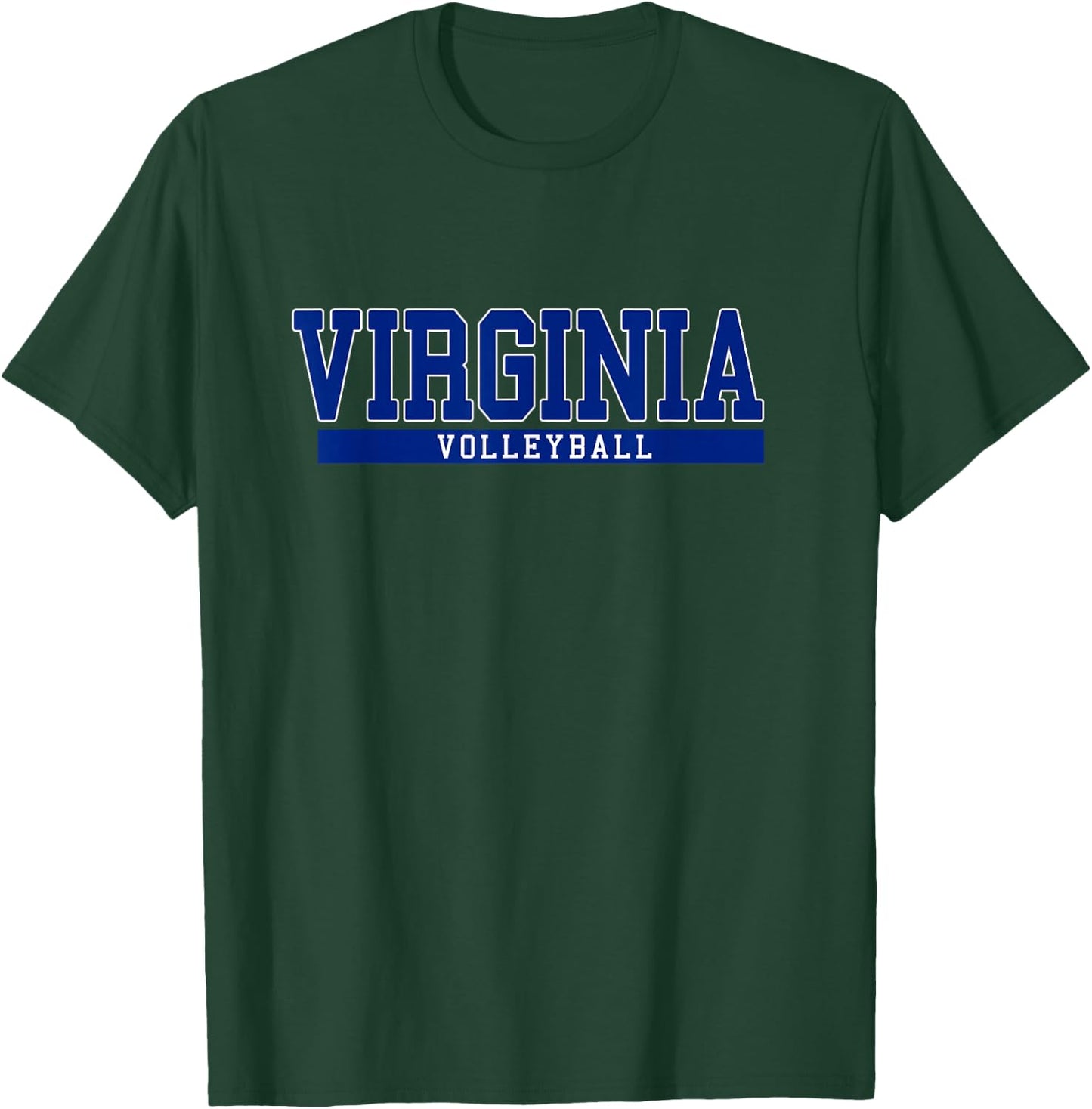 Virginia Volleyball T-Shirt - T-Shirt | Forest