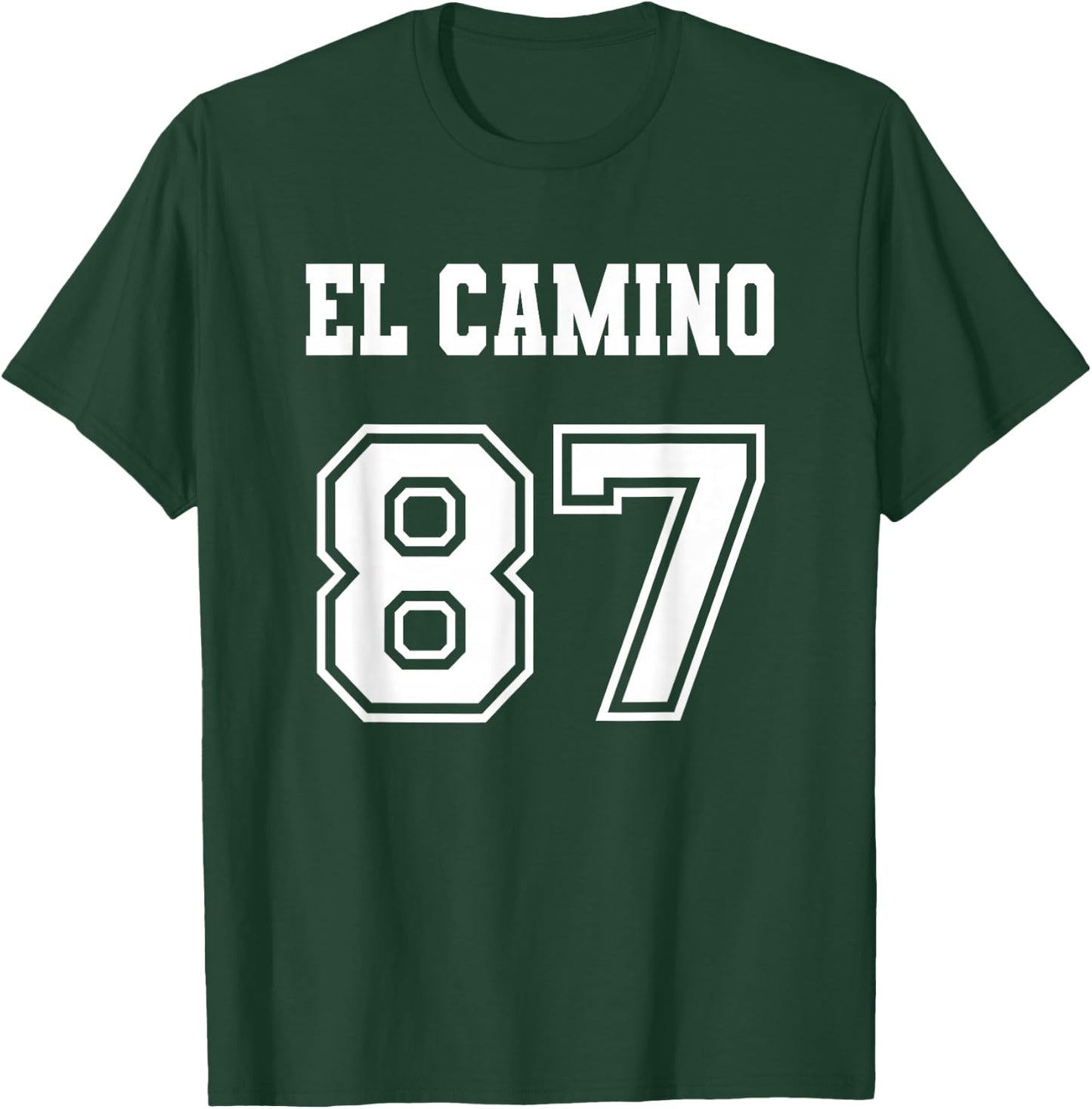 Jersey Style El Camino 87 1987 T-Shirt - T-Shirt | Forest