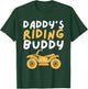 Daddy's Riding Buddy - Quad Biker ATV 4 Wheeler Gift T-Shirt - T-Shirt | Forest