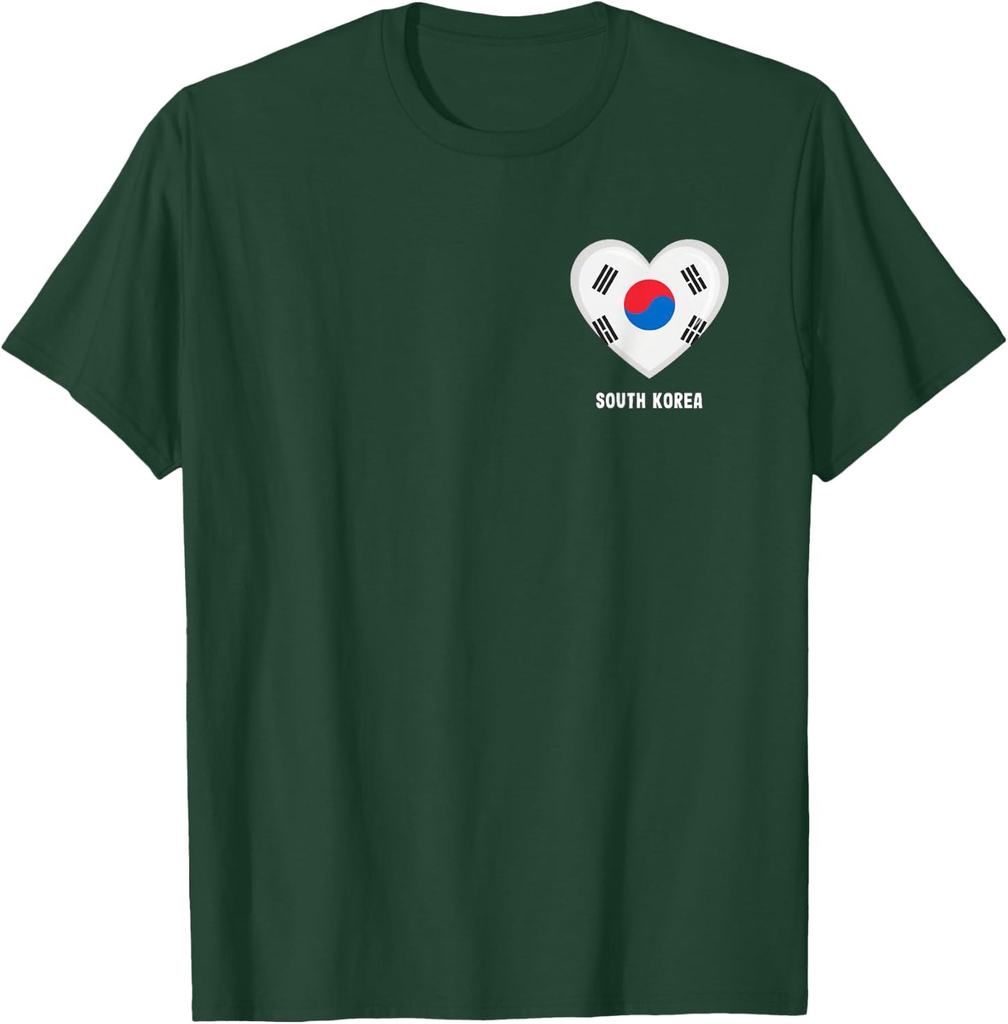 South Korea Flag Shirt | South Korean T-Shirt - T-Shirt | Forest