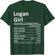 LOGAN GIRL UT UTAH Funny City Home Roots USA Gift T-Shirt - T-Shirt | Forest