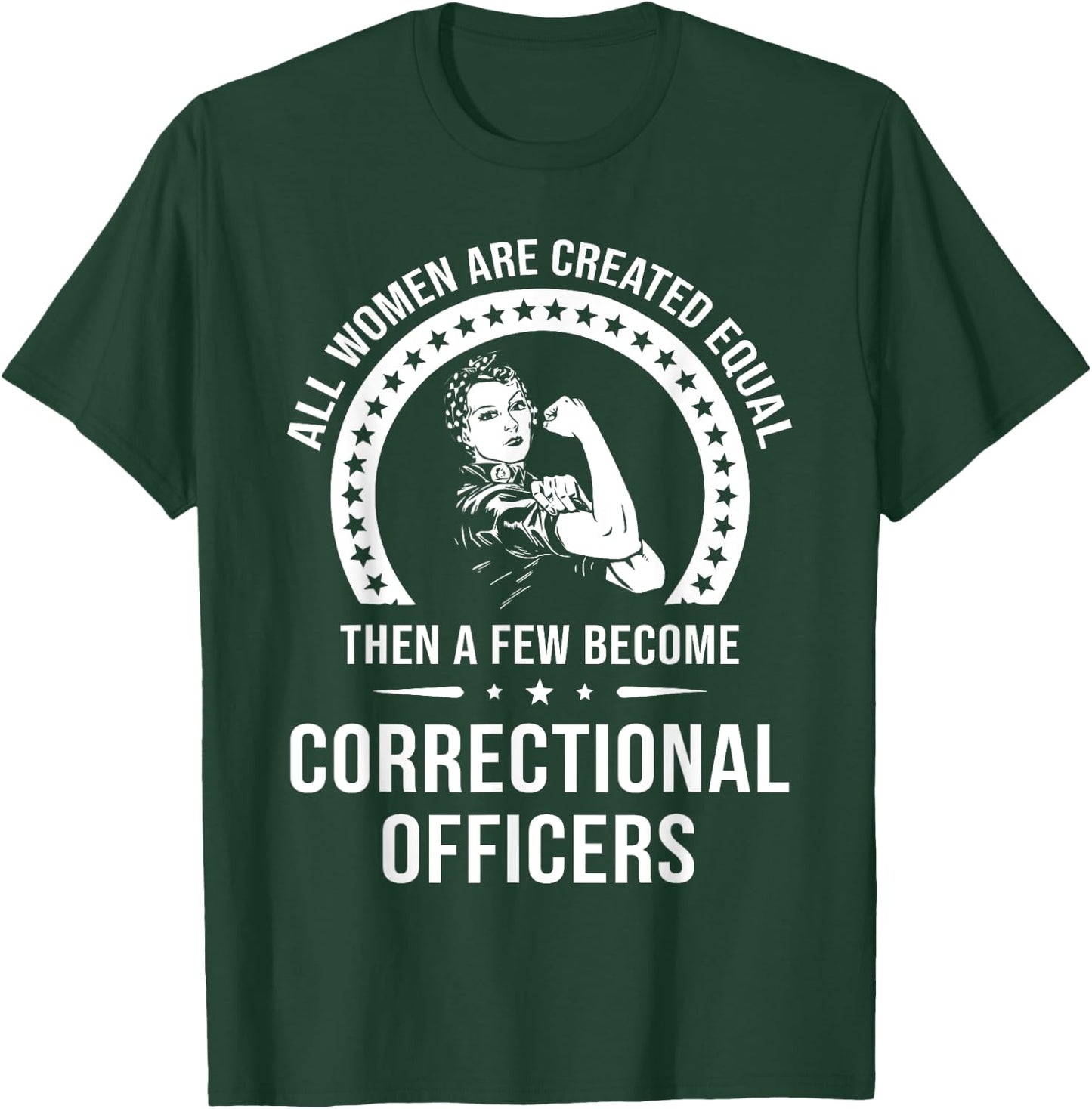 Correctional Officer Shirt | Correctional Officer T-Shirt - T-Shirt | Forest