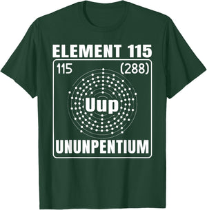 Element 115 Ununpentium UFO Abduction Extraterrestrial T-Shirt - T-Shirt | Forest