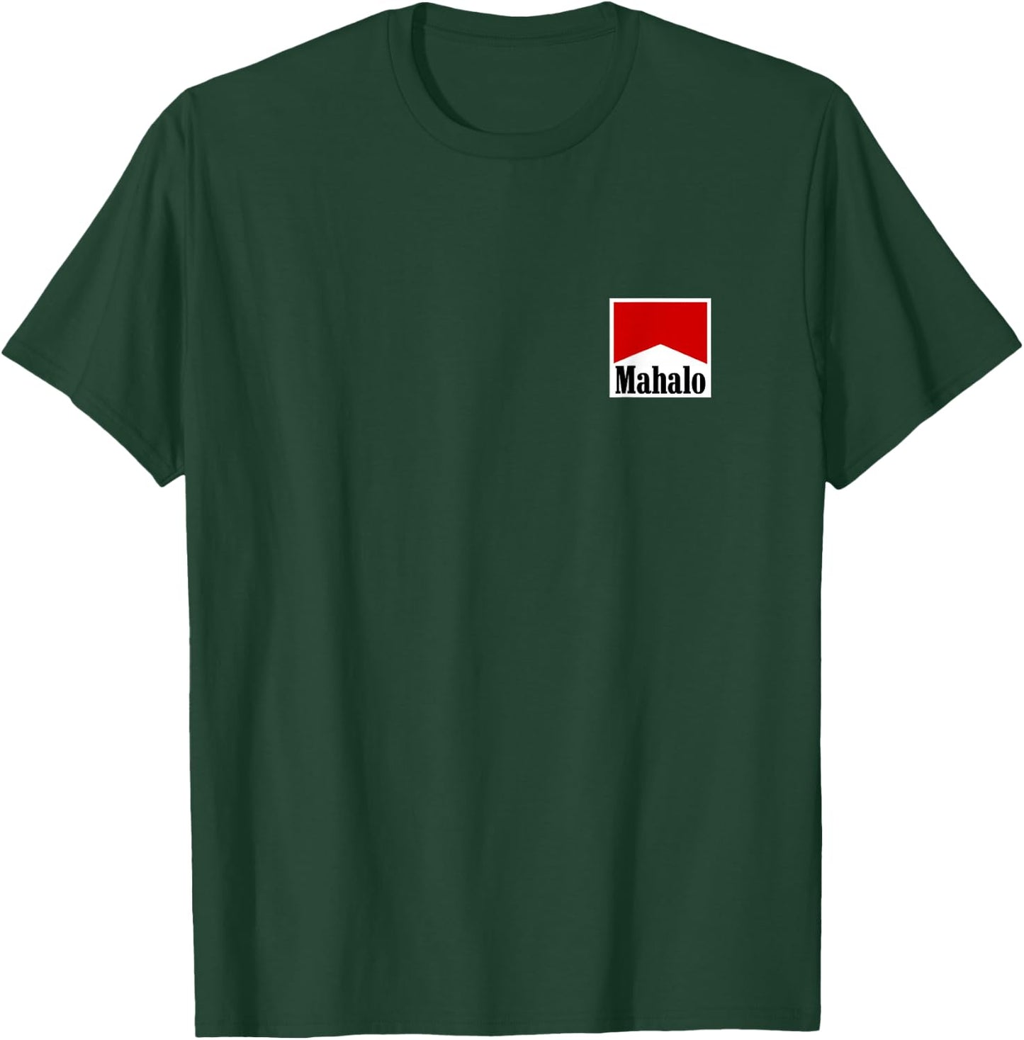 Mahalo box logo T-Shirt - T-Shirt | Forest