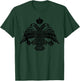 Greece Orthodox Byzantium Cross NIKA Eagle Greek big chest T-Shirt - T-Shirt | Forest