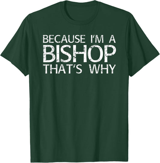 BISHOP Gift Funny Surname Family Tree Birthday Reunion Idea T-Shirt - T-Shirt | Forest
