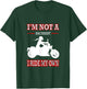 Women's Motorcycle I'm Not A Backrest I Ride My Own T-Shirt - T-Shirt | Forest