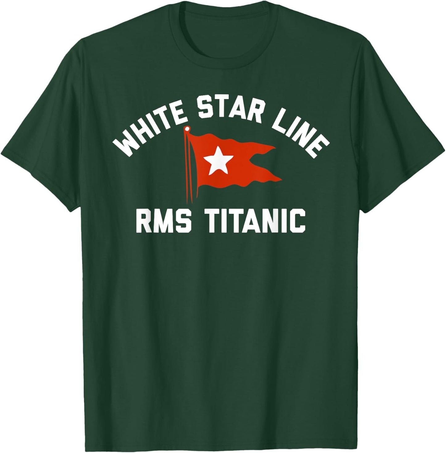 White Star Line Titanic T-Shirt - T-Shirt | Forest
