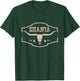 Funny Shania First Name Retro Vintage Distressed Gift T-Shirt - T-Shirt | Forest