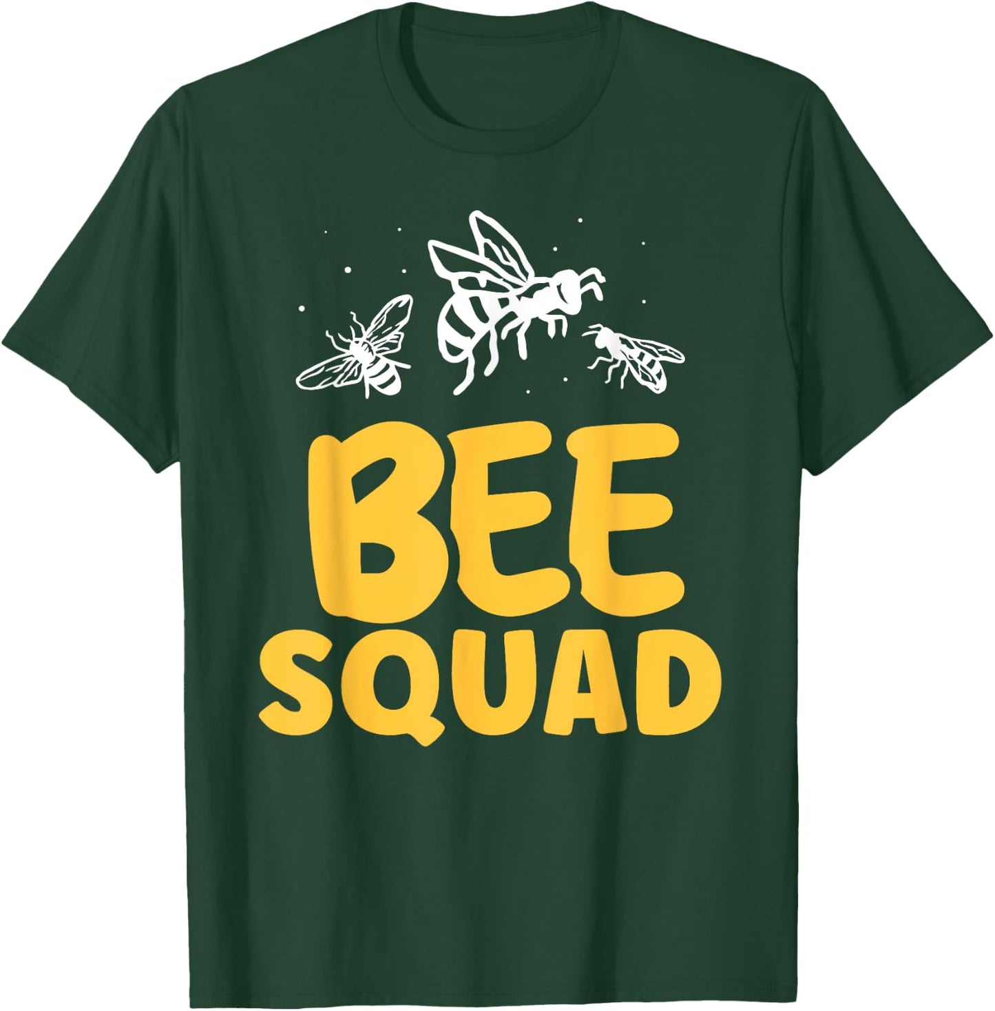 Bee Squad Beekeeper Hive Bees Honeybee Bee T-Shirt - T-Shirt | Forest