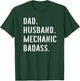 Car Mechanic Dad Gifts From Daughter Son Wife T-Shirt - T-Shirt | Forest