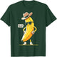 Banana Cowboy Cowgirl Country Western Novelty Funny Banana T-Shirt - T-Shirt | Forest