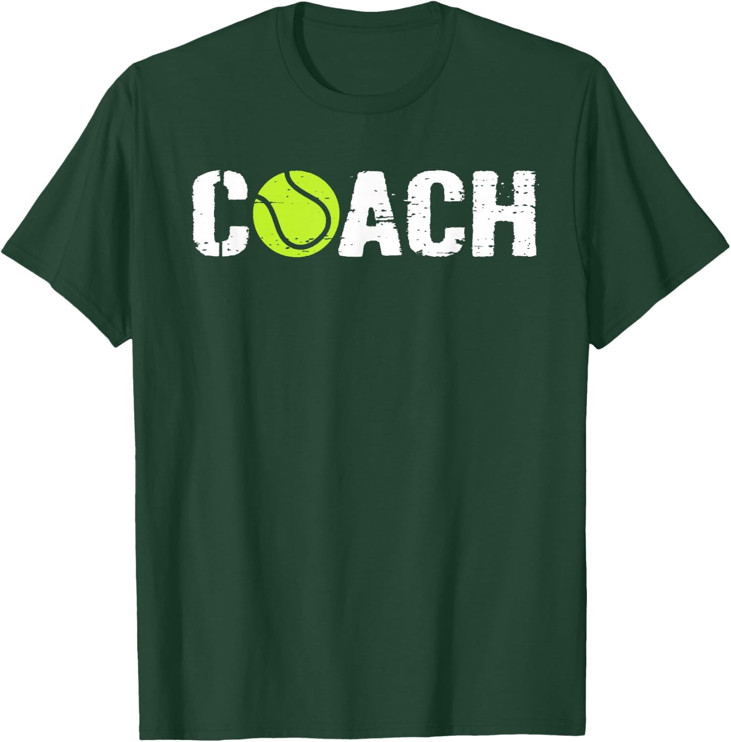 Tennis Coaches Costume Retro Tennis Coach Men Women T-Shirt - T-Shirt | Forest
