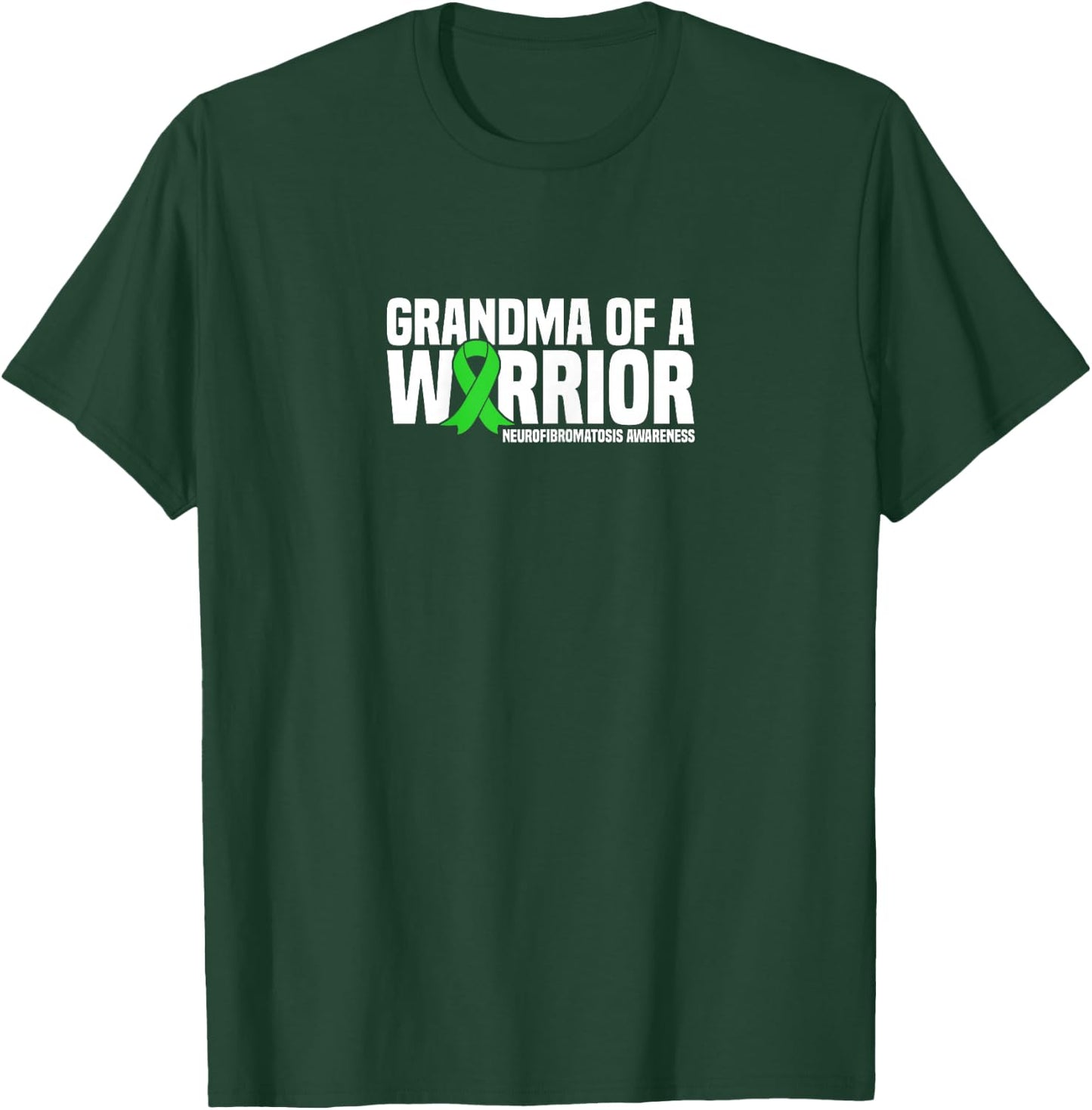 Grandma of a Warrior NF1 Neurofibromatosis Awareness T-Shirt - T-Shirt | Forest