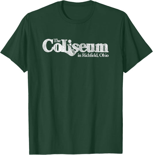Vintage Richfield Coliseum Cleveland Shirt T-Shirt - T-Shirt | Forest