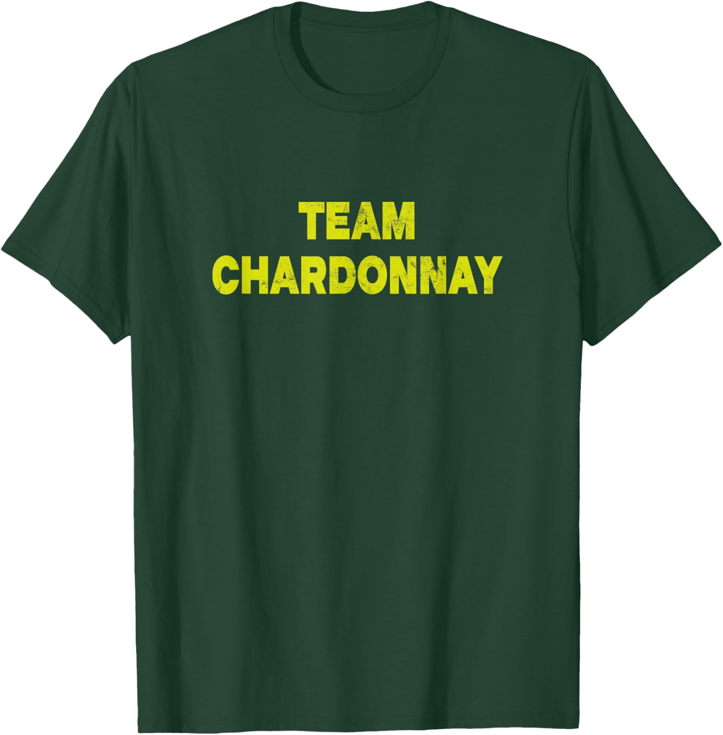 Team Chardonnay (Vintage) - Wine T-Shirt - T-Shirt | Forest