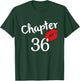 Chapter 36 years 36th Happy Birthday Lips Girls Born In 1985 T-Shirt - T-Shirt | Forest