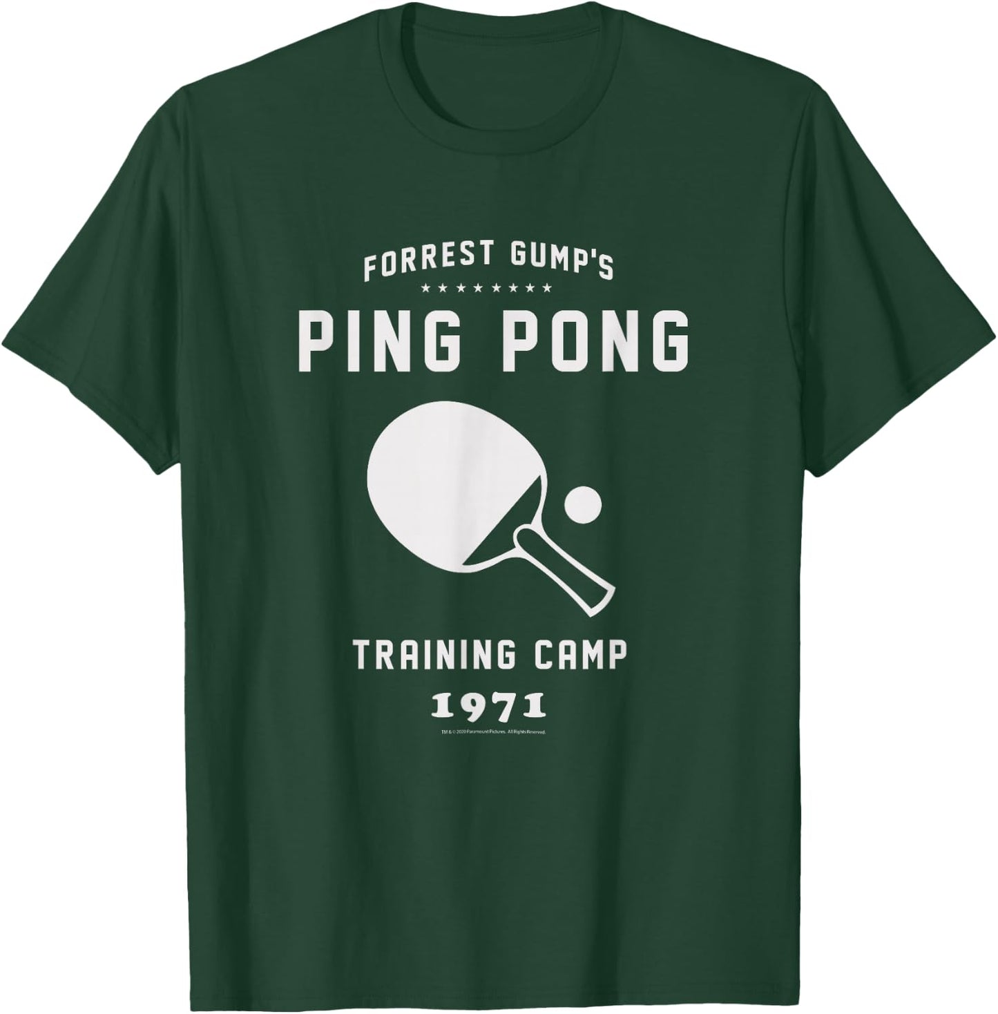 Forrest Gump Table Tennis Training Camp T-Shirt - T-Shirt | Forest