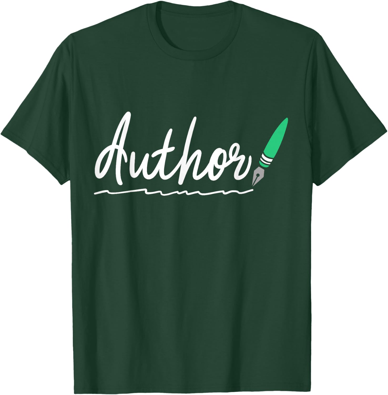 Author Blogger Blogging Journalist Writing Gift T-Shirt - T-Shirt | Forest