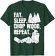 Woodworking Lumberjack Gift a Chopping Wood T-Shirt - T-Shirt | Forest