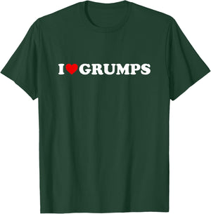 I Love Grumps T-Shirt - T-Shirt | Forest