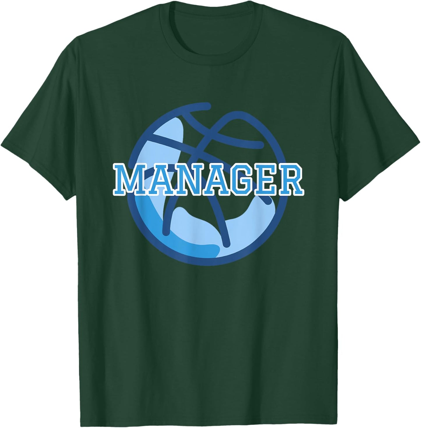 Basketball Team Manager Waterboy Hydration Specialist T-Shirt - T-Shirt | Forest