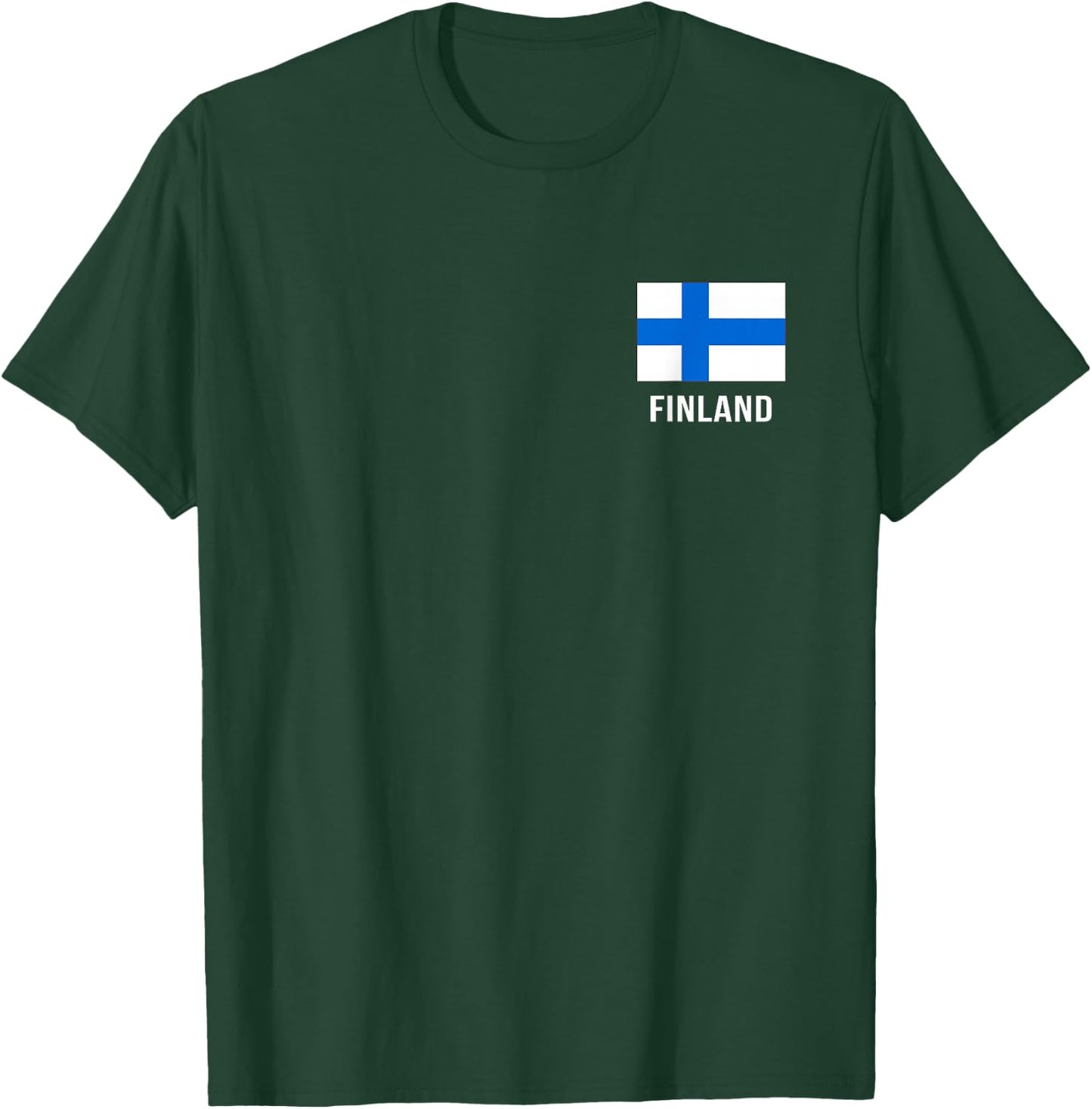 Finland Flag Shirt | Finnish T-Shirt - T-Shirt | Forest