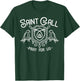 Saint Gall Gallus Bird Lover Gifts Catholic Irish Saints T-Shirt - T-Shirt | Forest